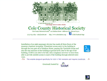 Tablet Screenshot of colecohistsoc.org